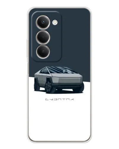 Чехол для Xiaomi Redmi 15 с картинкой «Серебристый Cybertruck Tesla» Чехол для Xiaomi Redmi 15 с картинкой «Серебристый Cybertruck Tesla»