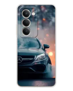 Чехол для Xiaomi Redmi 15 с картинкой «Mercedes — ночной город» Чехол для Xiaomi Redmi 15 с картинкой «Mercedes — ночной город»