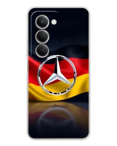 Чехол для Xiaomi Redmi 15 с картинкой «Mercedes — флаг Германии» Чехол для Xiaomi Redmi 15 с картинкой «Mercedes — флаг Германии»
