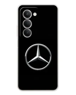 Чехол для Xiaomi Redmi 15 с картинкой «Mercedes классический лого»