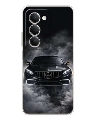 Чехол для Xiaomi Redmi 15 с картинкой «Mercedes в дыму» Чехол для Xiaomi Redmi 15 с картинкой «Mercedes в дыму»