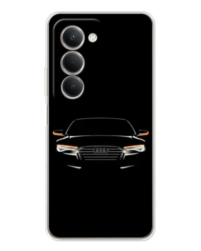 Чехол для Xiaomi Redmi 15 с картинкой «Audi — ночной контур» Чехол для Xiaomi Redmi 15 с картинкой «Audi — ночной контур»