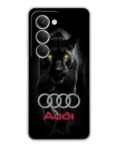 Чехол для Xiaomi Redmi 15 с картинкой «Пантера и Audi» Чехол для Xiaomi Redmi 15 с картинкой «Пантера и Audi»