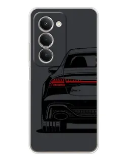 Чехол для Xiaomi Redmi 15 с картинкой «Задняя часть Audi — арт»