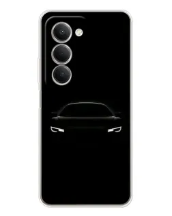 Чехол для Xiaomi Redmi 15 с картинкой «Взгляд Audi в темноте»