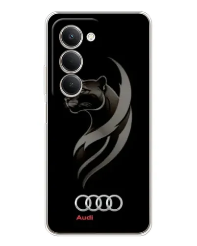 Чехол для Xiaomi Redmi 15 с картинкой «Графика — пантера и Audi» Чехол для Xiaomi Redmi 15 с картинкой «Графика — пантера и Audi»