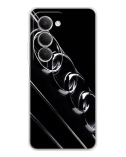 Чехол для Xiaomi Redmi 15 с картинкой «Audi — абстрактные кольца»