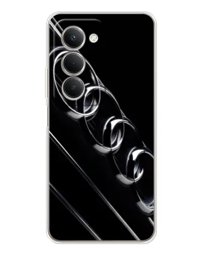 Чехол для Xiaomi Redmi 15 с картинкой «Audi — абстрактные кольца» Чехол для Xiaomi Redmi 15 с картинкой «Audi — абстрактные кольца»