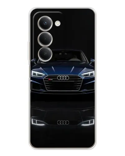 Чехол для Xiaomi Redmi 15 с картинкой «Audi — ночное отражение» Чехол для Xiaomi Redmi 15 с картинкой «Audi — ночное отражение»