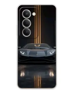 Чехол для Xiaomi Redmi 15 с картинкой «Lamborghini золотые линии» Чехол для Xiaomi Redmi 15 с картинкой «Lamborghini золотые линии»