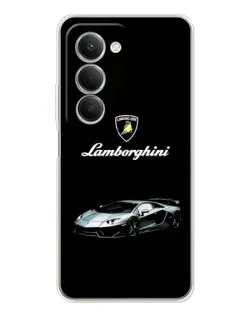 Чехол для Xiaomi Redmi 15 с картинкой «Логотип Lamborghini классика»