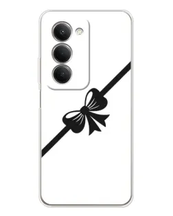 Чехол для Xiaomi Redmi 15 с картинкой «Диагональный бант»