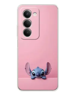 Чехол для Xiaomi Redmi 15 с картинкой «Stitch выглядывает»