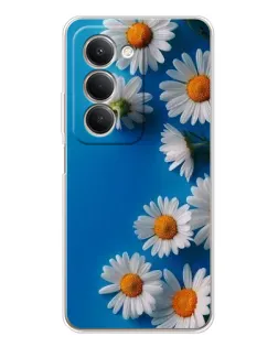 Чехол для Xiaomi Redmi 15 с картинкой «Белоснежные маргаритки»