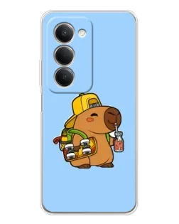 Чехол для Xiaomi Redmi 15 с картинкой «Капибара на скейте» Чехол для Xiaomi Redmi 15 с картинкой «Капибара на скейте»