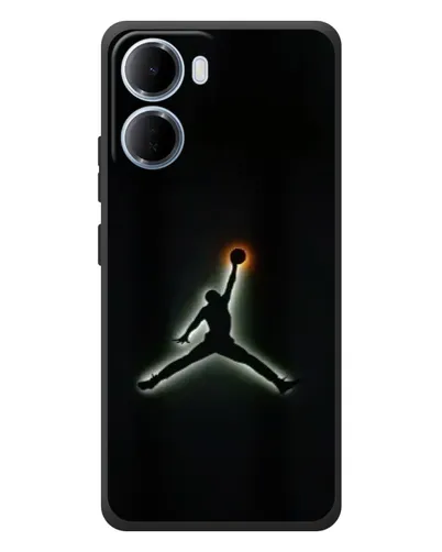 Чехол для Xiaomi Redmi 15a с картинкой «Jordan Gradient Logo» Чехол для Xiaomi Redmi 15a с картинкой «Jordan Gradient Logo»