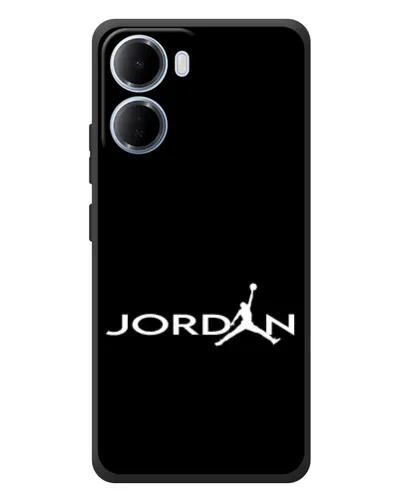 Чехол для Xiaomi Redmi 15a с картинкой «Jordan White Logo» Чехол для Xiaomi Redmi 15a с картинкой «Jordan White Logo»