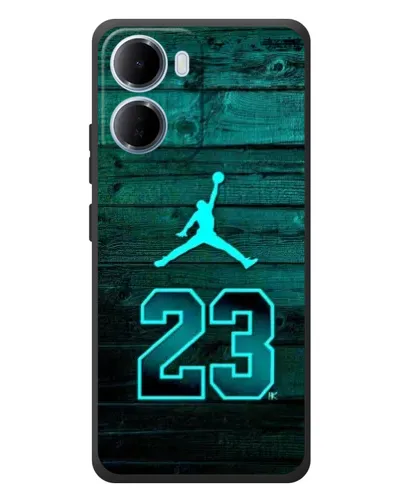 Чехол для Xiaomi Redmi 15a с картинкой «Jordan Cyan 23» Чехол для Xiaomi Redmi 15a с картинкой «Jordan Cyan 23»