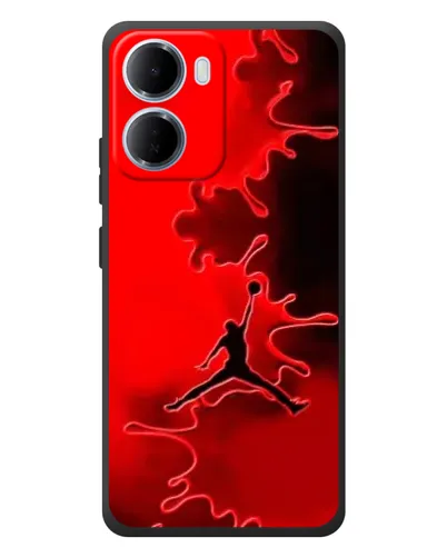 Чехол для Xiaomi Redmi 15a с картинкой «Jordan Red Smoke» Чехол для Xiaomi Redmi 15a с картинкой «Jordan Red Smoke»