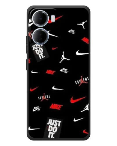 Чехол для Xiaomi Redmi 15a с картинкой «Nike Mix Pattern» Чехол для Xiaomi Redmi 15a с картинкой «Nike Mix Pattern»