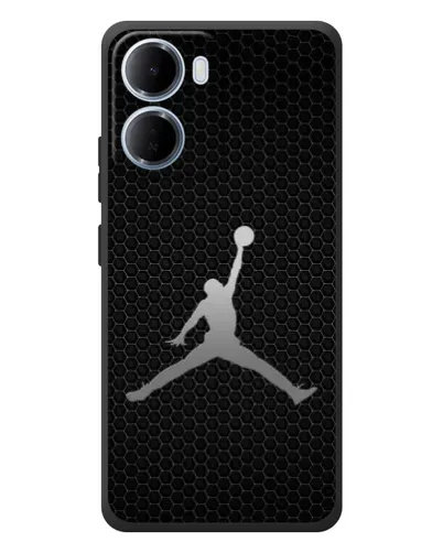 Чехол для Xiaomi Redmi 15a с картинкой «Jordan Dark Carbon» Чехол для Xiaomi Redmi 15a с картинкой «Jordan Dark Carbon»