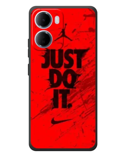 Чехол для Xiaomi Redmi 15a с картинкой «Nike Just Do It» Чехол для Xiaomi Redmi 15a с картинкой «Nike Just Do It»