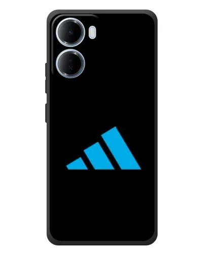 Чехол для Xiaomi Redmi 15a с картинкой «Adidas Cyan Logo»