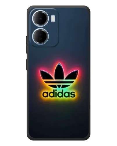Чехол для Xiaomi Redmi 15a с картинкой «Неоновый Adidas»