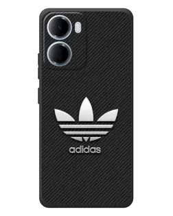 Чехол для Xiaomi Redmi 15a с картинкой «Adidas Карбоновая текстура»