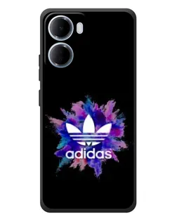 Чехол для Xiaomi Redmi 15a с картинкой «Взрыв красок Adidas»