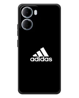 Чехол для Xiaomi Redmi 15a с картинкой «Черная классика Adidas»