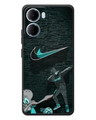 Чехол для Xiaomi Redmi 15a с картинкой «Спортивный арт Nike»