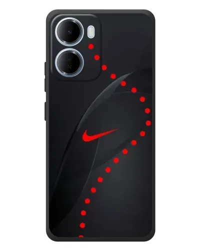 Чехол для Xiaomi Redmi 15a с картинкой «Абстрактный дизайн Nike»