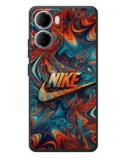 Чохол для Xiaomi Redmi 15a з картинкою «Nike в абстракції» Чохол для Xiaomi Redmi 15a з картинкою «Nike в абстракції»