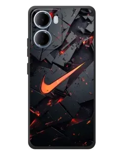 Чохол для Xiaomi Redmi 15a з картинкою «Nike — ефект розломів» Чохол для Xiaomi Redmi 15a з картинкою «Nike — ефект розломів»