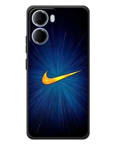 Чехол для Xiaomi Redmi 15a с картинкой «Синий пульс Nike» Чехол для Xiaomi Redmi 15a с картинкой «Синий пульс Nike»