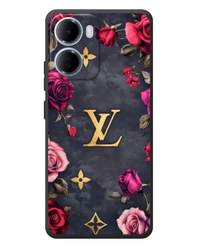Чехол для Xiaomi Redmi 15a с картинкой «Цветочный Louis Vuitton» Чехол для Xiaomi Redmi 15a с картинкой «Цветочный Louis Vuitton»