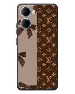 Чехол для Xiaomi Redmi 15a с картинкой «Louis Vuitton — банты»