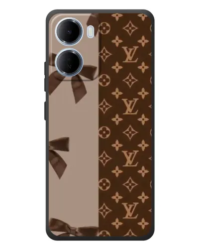 Чехол для Xiaomi Redmi 15a с картинкой «Louis Vuitton — банты» Чехол для Xiaomi Redmi 15a с картинкой «Louis Vuitton — банты»