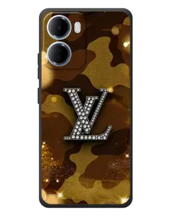 Чехол для Xiaomi Redmi 15a с картинкой «Камуфляжный Louis Vuitton»