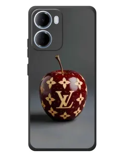 Чехол для Xiaomi Redmi 15a с картинкой «Красное яблоко LV»