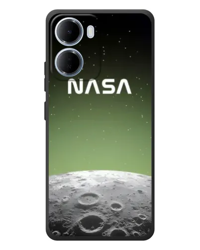 Чехол для Xiaomi Redmi 15a с картинкой «NASA — лунный градиент» Чехол для Xiaomi Redmi 15a с картинкой «NASA — лунный градиент»