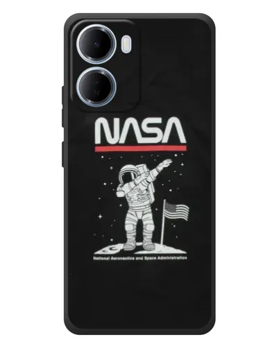 Чехол для Xiaomi Redmi 15a с картинкой «NASA — шагаем по Луне» Чехол для Xiaomi Redmi 15a с картинкой «NASA — шагаем по Луне»