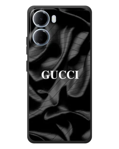 Чехол для Xiaomi Redmi 15a с картинкой «Gucci — шелковые волны» Чехол для Xiaomi Redmi 15a с картинкой «Gucci — шелковые волны»