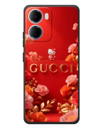 Чехол для Xiaomi Redmi 15a с картинкой «Gucci — золотой сад» Чехол для Xiaomi Redmi 15a с картинкой «Gucci — золотой сад»