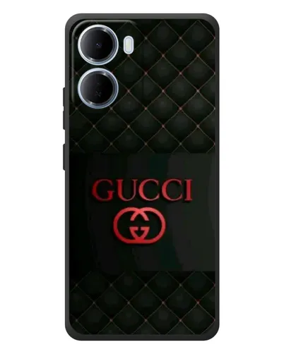 Чехол для Xiaomi Redmi 15a с картинкой «Gucci — стеганый черный» Чехол для Xiaomi Redmi 15a с картинкой «Gucci — стеганый черный»