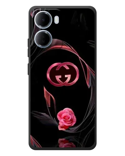 Чехол для Xiaomi Redmi 15a с картинкой «Gucci — неоновая роза» Чехол для Xiaomi Redmi 15a с картинкой «Gucci — неоновая роза»