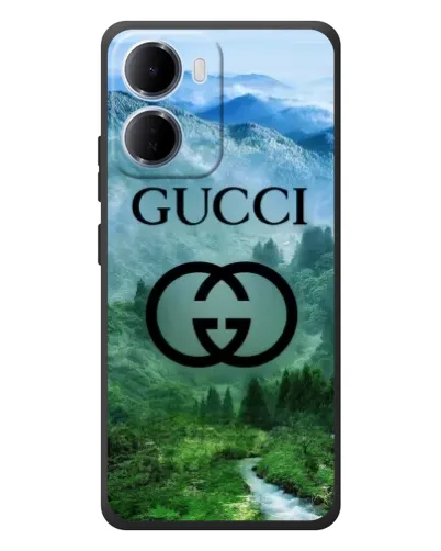 Чехол для Xiaomi Redmi 15a с картинкой «Gucci — горный пейзаж» Чехол для Xiaomi Redmi 15a с картинкой «Gucci — горный пейзаж»