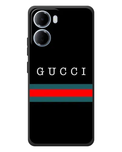 Чехол для Xiaomi Redmi 15a с картинкой «Gucci — красный пояс» Чехол для Xiaomi Redmi 15a с картинкой «Gucci — красный пояс»