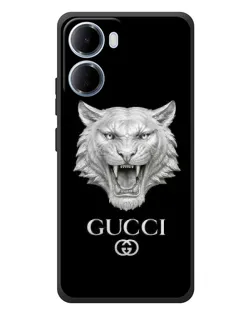 Чохол для Xiaomi Redmi 15a з картинкою «Gucci — срібний лев»